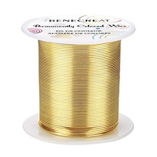 20 Gauge 32 Yards Tarnish Resistant Gold Wire Jewelry Copper Wire Craft Beadi...