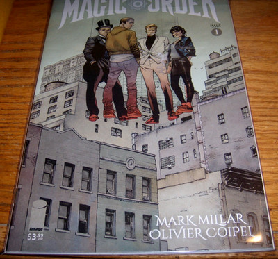 THE MAGIC ORDER # 1 BY MARK MILLAR / OLIVER COIPEL COMIC 9.2 NEAR MINT.FREE SHIP