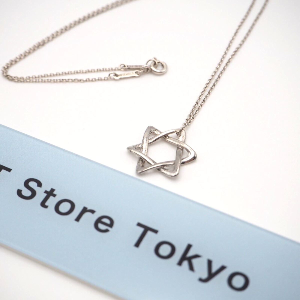 EXC] Tiffany & Co Star of David Pendant Necklace Elsa Peretti