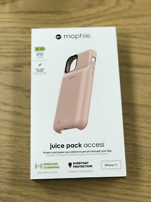 Mophie Juice Pack Access Charging Case for iPhone 11 - Pink Rose Gold