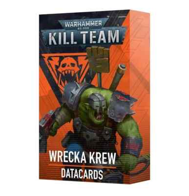 Kill Team Datacards: Wrecka Krew Warhammer 40K Data cards deck Orks