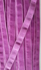 Luxus lila 12 mm BH Einfassung elastisch - 1 m