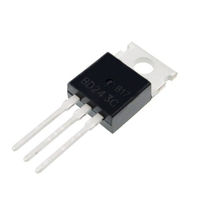 10PCS BD243C TO220 BD243 100V 6A TO-220 Bipolar Transistor NPN Purpose #A6-3