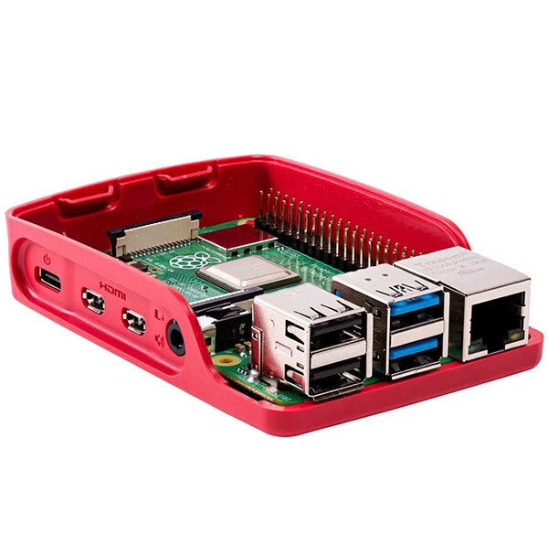 Boîtier officiel Raspberry Pi 4 - Blanc - Raspberry Pi - Photo 3/4