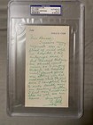TY COBB Signed Autographed Hand Written Letter Note PSA/DNA Encapsulated RARE
