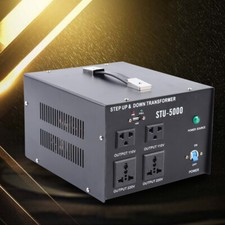 5000W/8000W Converter TransFitmer Step Up Down Heavy Duty 110V   220V Voltage