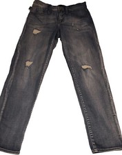 Rock & Republic Distressed Women’s Jeans Sz 4 Medium Blue 5-Pocket Jeans