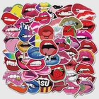 50pcs Set Sexy Lips Kisses Decal Sticker Styling Stickerbomb