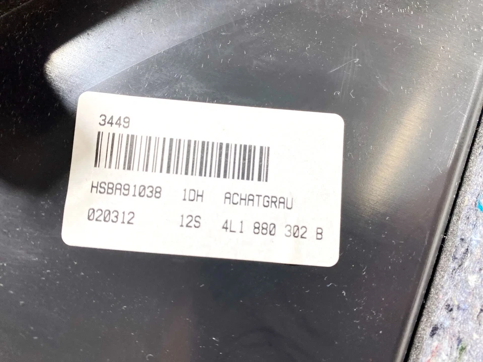 07-15 AUDI Q7 FRONT RIGHT RH SIDE DASHBOARD GLOVE BOX STORAGE COMPARTMENT OEM Foto 3 de 4