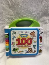 LeapFrog Learning Friends 100 Words Book English Spanish