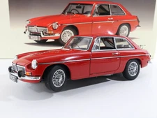 MGB GT Coupe MKII 69 Red Autoart Millennium 1:18 Scale Model 76601 W/ISSUE