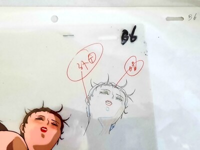 Japanese Color Anime w/ Pencil Sketch: Lovers