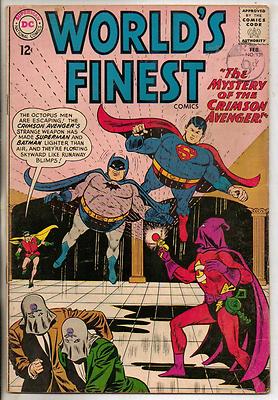 DC Comics Worlds Finest #131 February 1963 Superman & Batman F