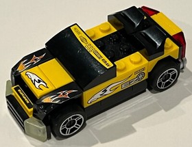 LEGO Racers 8148 EZ ROADSTER  Glow-In-The-Dark Race Car - Complete