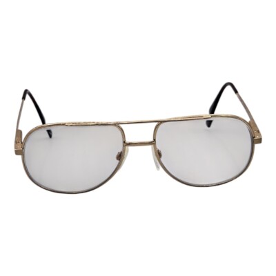 Safilo SPORTING Elasta Italy Full Rim Aviator Eyeglasses 140 Vintage FRAMES ONLY