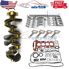 N20 Engine Rebuild Gaskets Kit W/ Crankshaft Conrods Main Bearing For BMW 320i