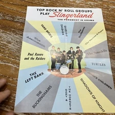 Slingerland Drums Top Rock N Roll Groups Advertising Piece Turtles Standells