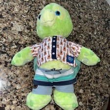 Disney Aulani Exclusive Olu Turtle Plush 14  Friend of Duffy Stuffed Animal RARE