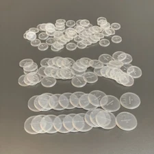 100 Base 25mm 32mm 40mm Bases Model Stand Display Miniature War Games Table Tops