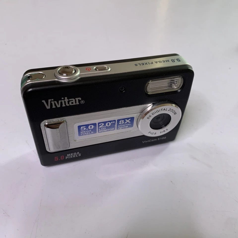 Vivitar Vivicam 5188 Digital Camera 5.1 MP - Image 2 of 4