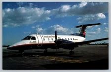VIntage Airline Airplane Postcard - Ontario Express