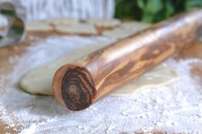 Olive Wood Dough Roller Design 25cm