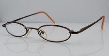 Vintage K-017 Bronze Oval Metal Sunglasses Japan FRAMES ONLY