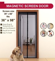 Aloudy Magnetic Screen Door Fits Doors Up To 36 X 98 Max Full Frame Velrco ... on sale Aloudy Magnetic Screen Door Fits Doors Up To 36 X 98 Max Full Frame Velrco ... on sale