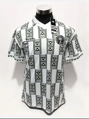 NEW RETRO NIGERIA WORLD CUP 1994 AWAY SHIRT S, M, L & XL | eBay
