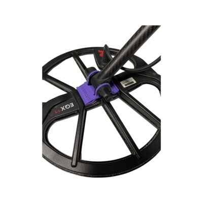 Metal Detecting Minelab Equinox 600/800 Coil Ear Stiffener In PurpleFor 11'' Coil