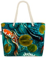 Void Tasche Goldfisch See Teich Goldfisch See Teich Fische Karpfen