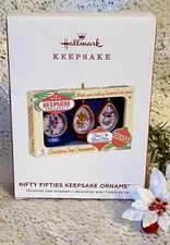 2019 Hallmark NIFTY FIFTIES KEEPSAKE ORNAMENTS Ornament CLASSIC Nostalgic Retro