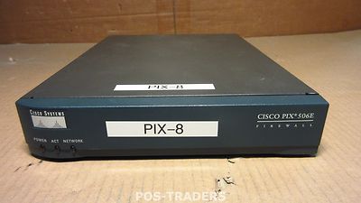 Cisco PIX-506E / PIX 506E Firewall VPN VoIP Security 47-13727-01 - EXCLUDING PSU