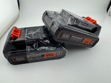  2-PACK BLACK  DECKER LBXR20 GENUINE 20V MAX 1.5AH POWER CONNECT BATTERY