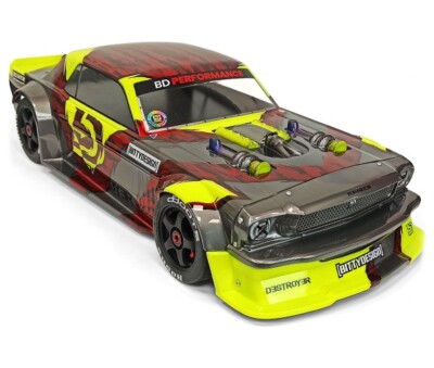 Bittydesign Destroyer 1/7 Supercar Body (Clear) (Arrma Infraction/Limitless)