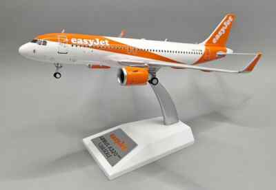 JFox Models 1:200 Airbus A320-251N EasyJet Switzerland HB-AYP (mit Ständer)