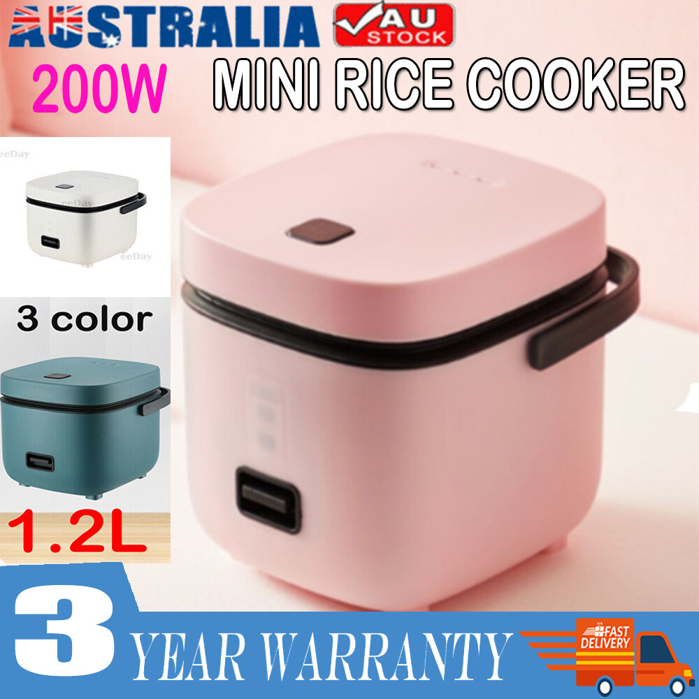 1 2L Mini Rice Cooker Travel Small Non stick Pot For Cooking Soup Rice