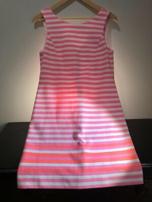 Lilly Pulitzer Pink Striped Summer Dress, Size S (NWOT) | eBay Lilly Pulitzer Pink Striped Summer Dress, Size S (NWOT) | eBay