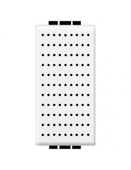 Ronfleur encastrable BTICINO N4356/230 avertisseur sonore blanc Livinglight 230 volts
