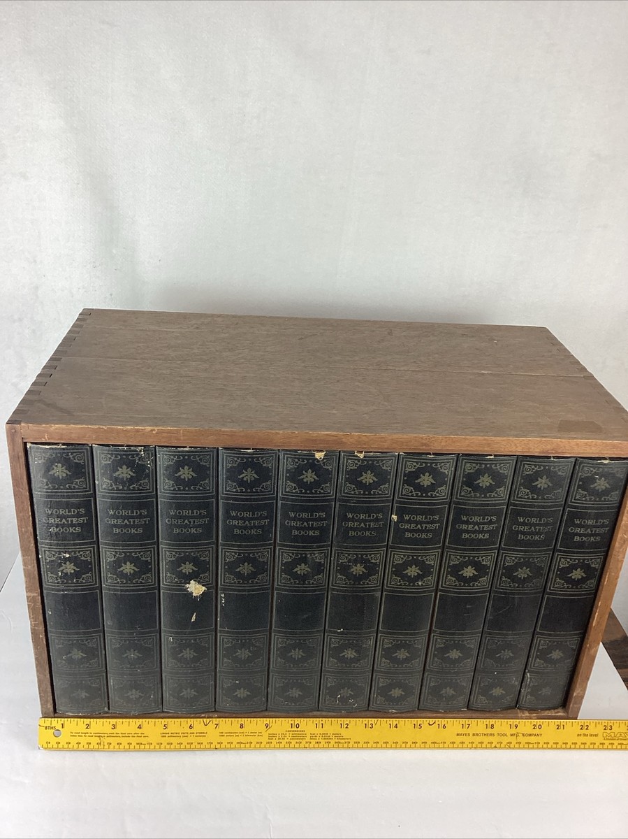 VTG World's Greatest Book Hidden Bar Revolving Liquor Cabinet