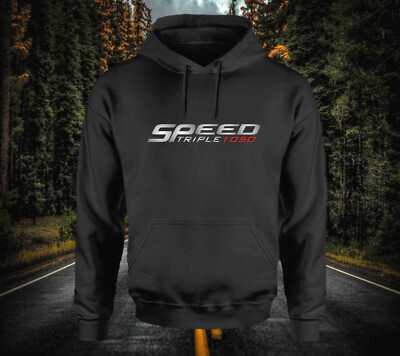 Hoodie für Triumph Fahrer Speed Triple 1050 / RS R Gr: M - 3XL