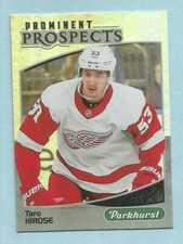2019-20 Parkhurst Hockey Taro Hirose PP-8 ROOKIE RC PROMINENT PROSPECTS