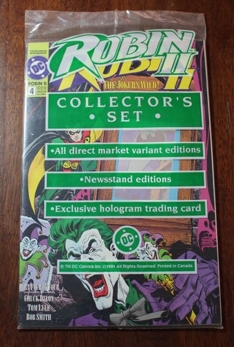 Robin II - The Joker's Wild #4 Collector's set (DC, 1991)