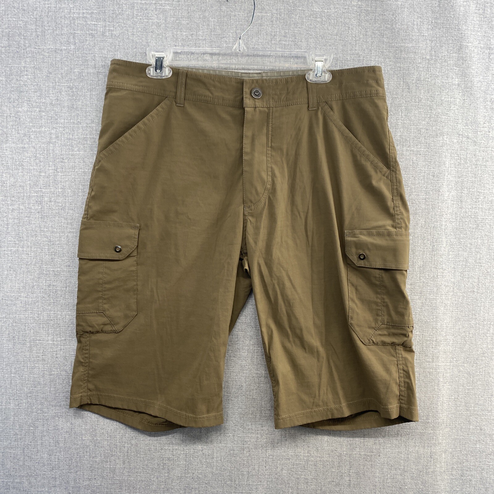 Kuhl Renegade Cargo Shorts Mens Size 36 Brown Khaki H… Gem