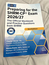 SHRM Preparing for the SHRM-CP Exam 2026/27 Workbook & Practice Qs 3rd PB