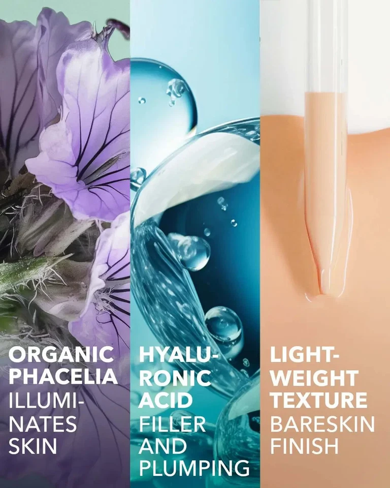 Yves Rocher Foundation Serum Hyaluronic Acid Radiance Skin Care 30 ml./1 fl.oz - Image 4 of 4