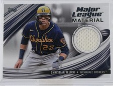 Christian Yelich Milwaukee OF 2023 Topps Major League Material MLM-CY 