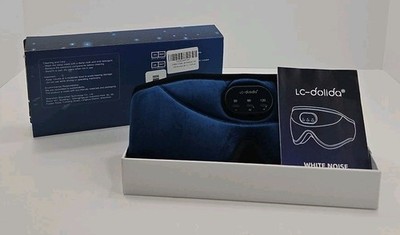 LC-Dolida Sleep Mask White noise Bluetooth Eye Mask Blue
