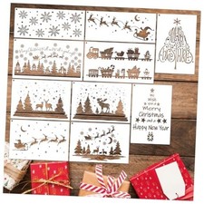 Large Christmas Stencils for Painting on Wood, Crafts, Burning, Drawing, Art,