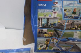 LEGO 60104 CITY Airport Passenger Terminal - Retired - New Open Imperfect Box